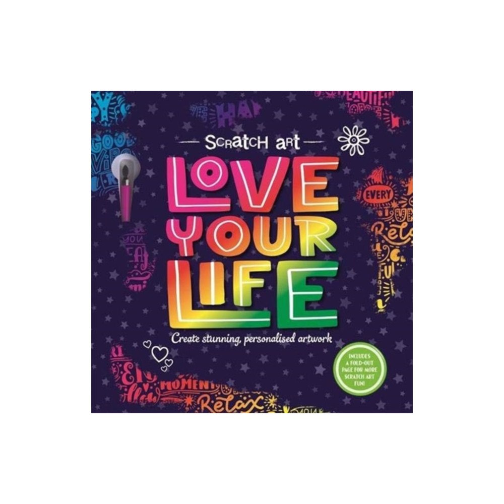 Bonnier Books Ltd Scratch Art: Love Your Life (häftad, eng)