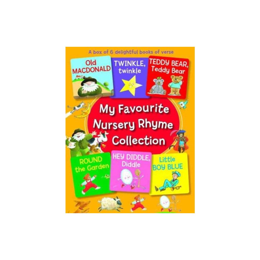 Anness publishing My Favourite Nursery Rhyme Collection: A Box of 6 Delightful Books of Verse (bok, board book, eng)