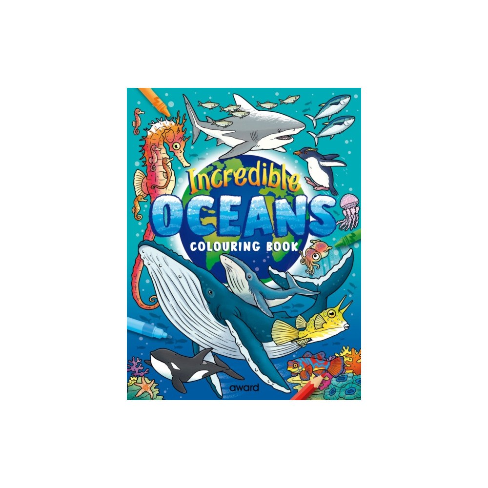 Award Publications Ltd Incredible Oceans Colouring Book (häftad, eng)