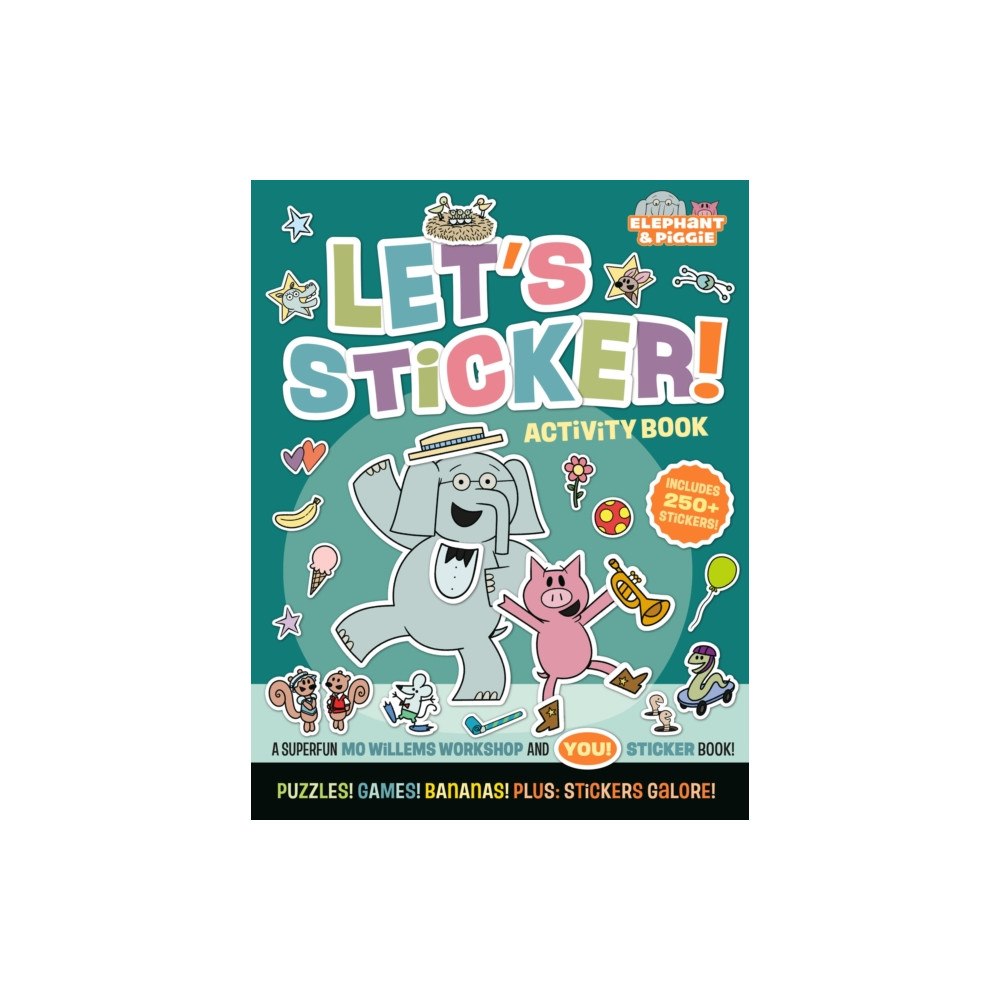 Union Square & Co. Elephant & Piggie: Let's Sticker! (häftad, eng)