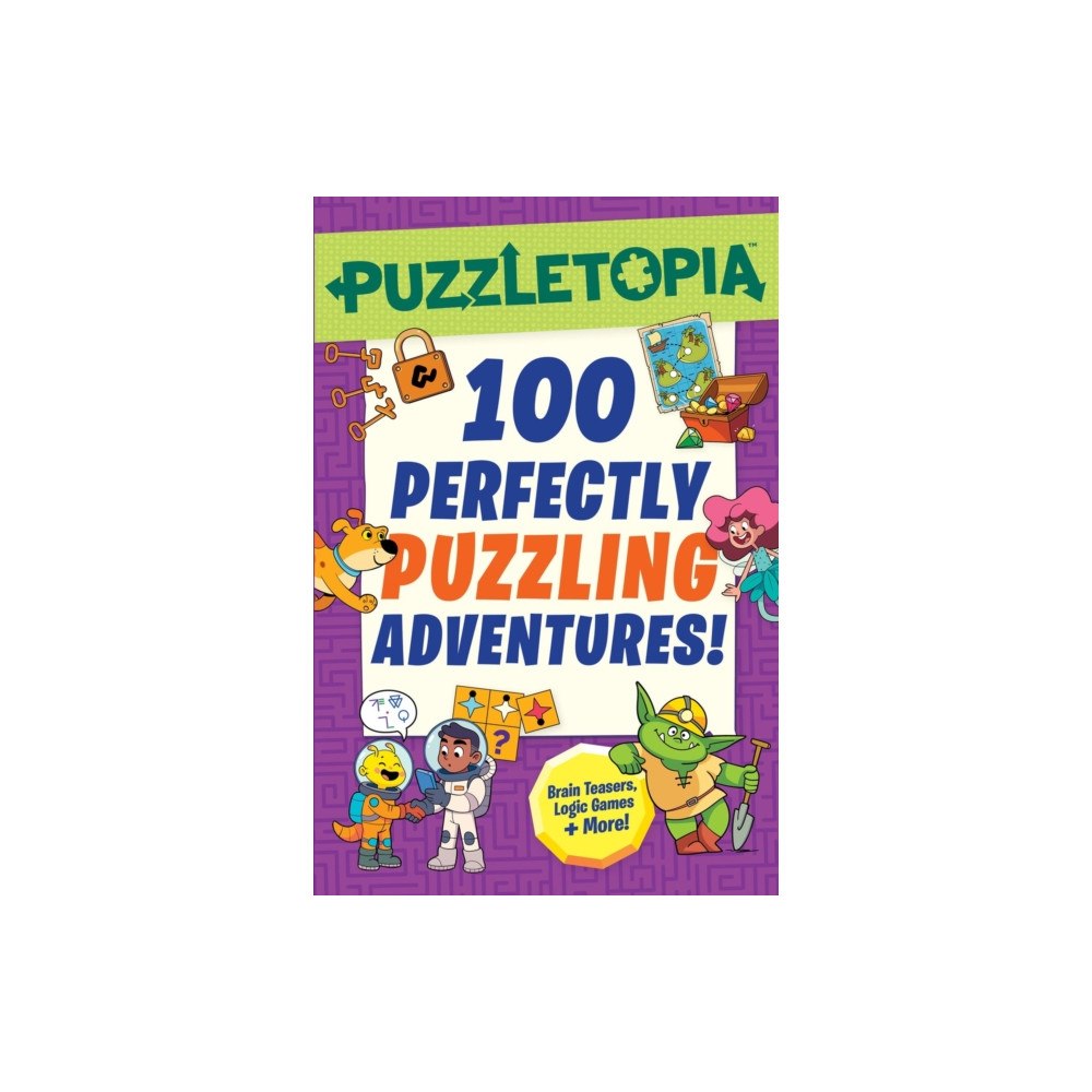 Workman Publishing Puzzletopia: 100 Perfectly Puzzling Adventures! (häftad, eng)
