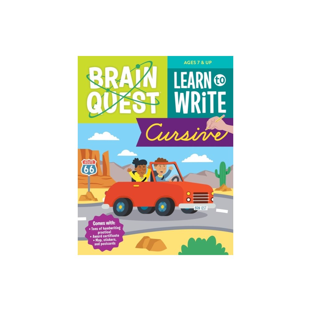 Workman Publishing Brain Quest Learn to Write Cursive (häftad, eng)