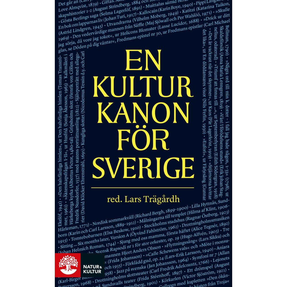 Lars Trägårdh En kulturkanon för Sverige (pocket)