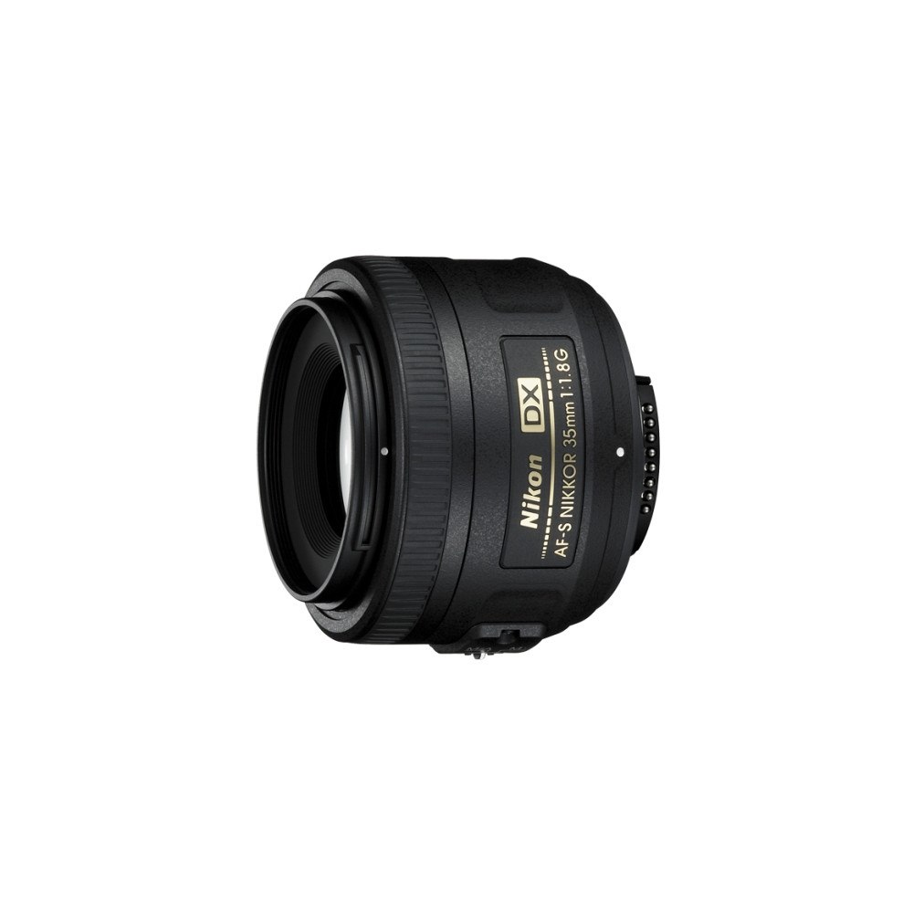 Nikon Nikon AF-S DX NIKKOR 35mm f/1.8G, Vidvinkelobjektiv, 8/6, Ni...