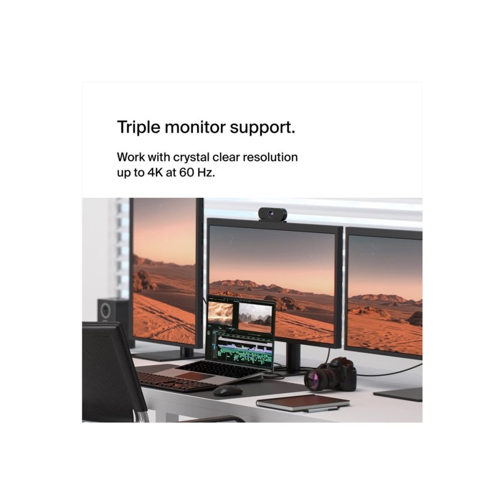 Belkin Components Belkin CONNECT Universal USB-C 11-in-1 Pro Dock - dockningsstation - USB-C - 2 x HDMI, VGA - 2.5GbE