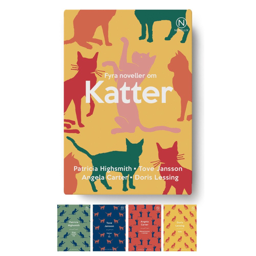 Novellix Fyra noveller om katter (häftad)