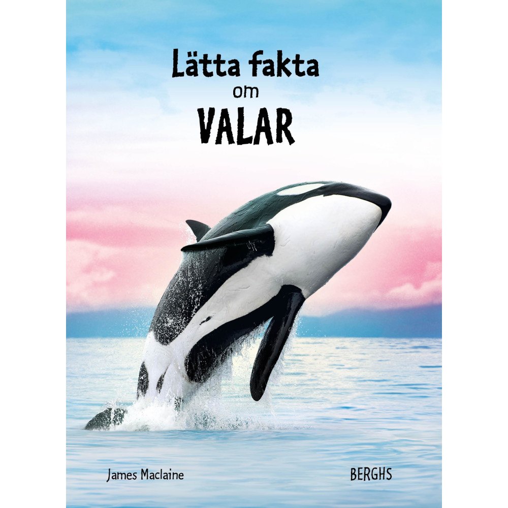 James Maclaine Lätta fakta om valar (inbunden)