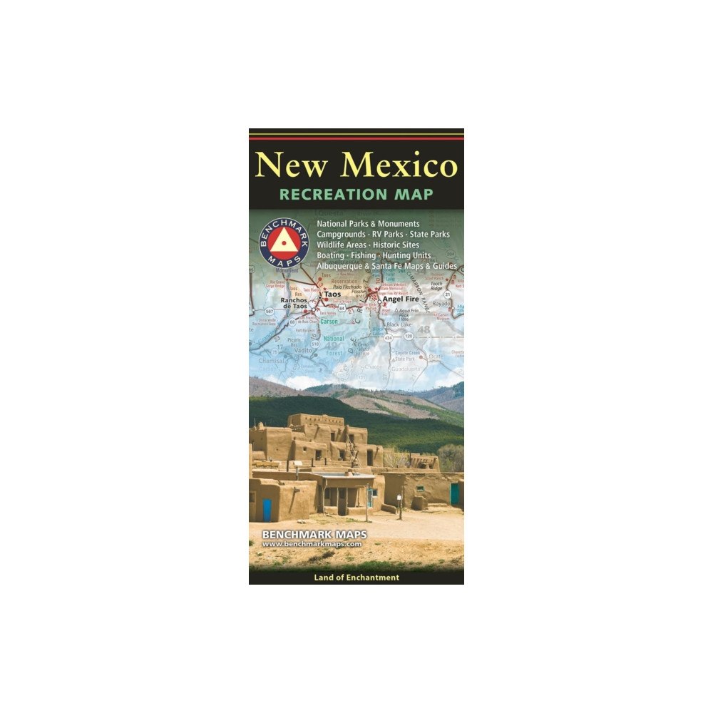 Benchmark Maps New Mexico Recreation Map