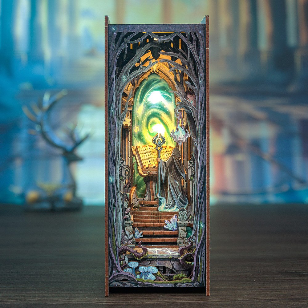 Cutebee Book Nook The Gate of Wonderland