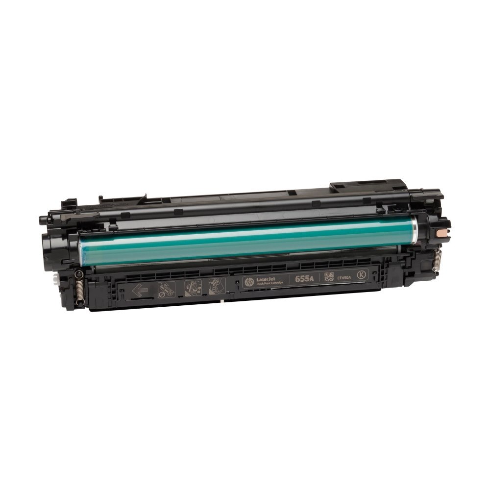 HP Lasertonerkassett HP 655A CF450A 2813439, 12.500 sidor, Svar...