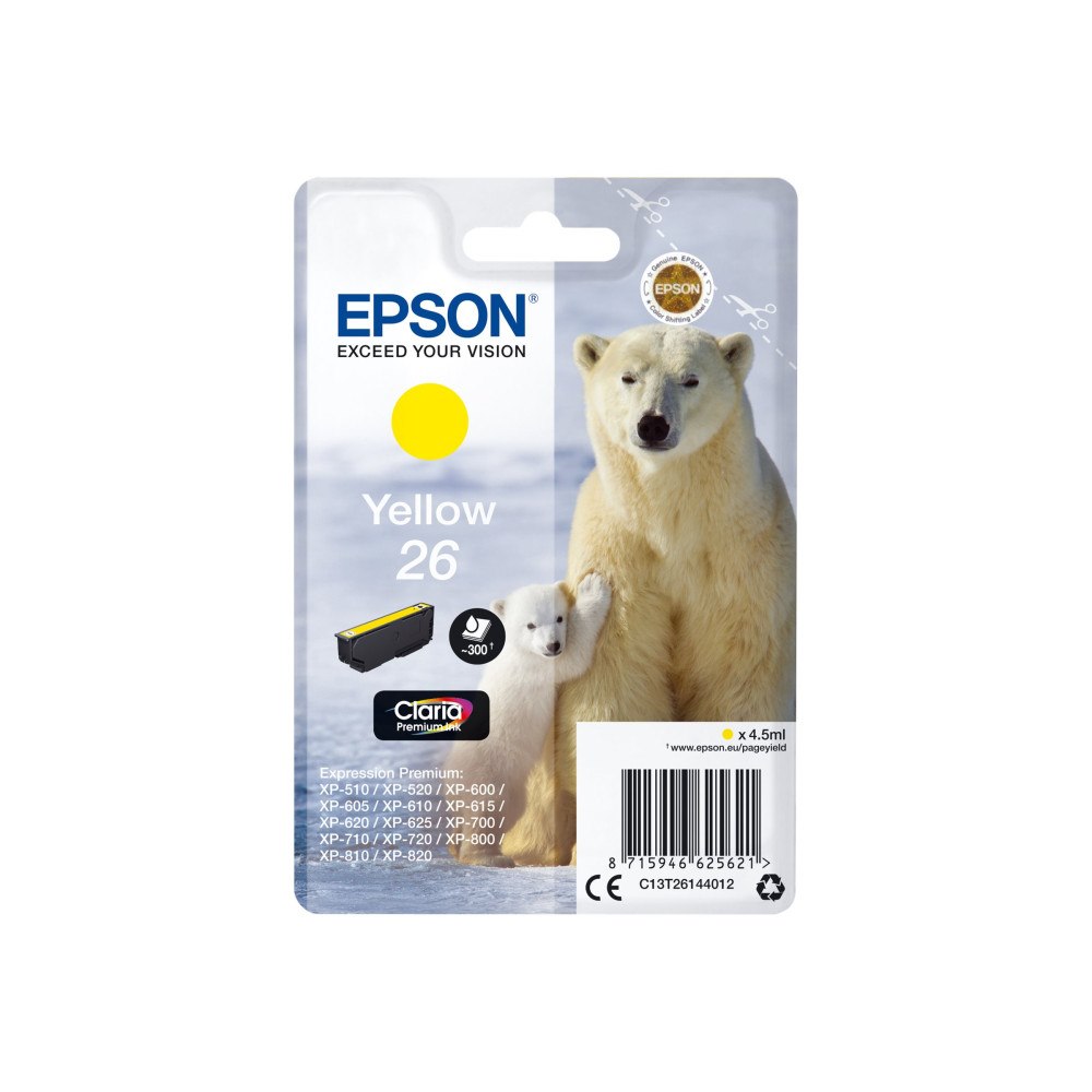 EPSON Epson 26 - gul - original - bläckpatron