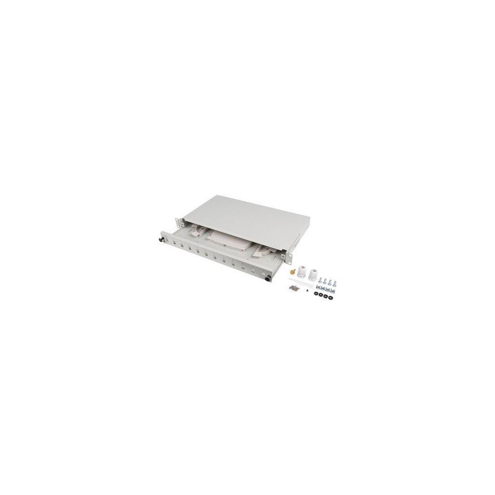 LANBERG Lanberg patch-panel - 1U - 19" - 12 x SC simplex / 12 x LC duplex