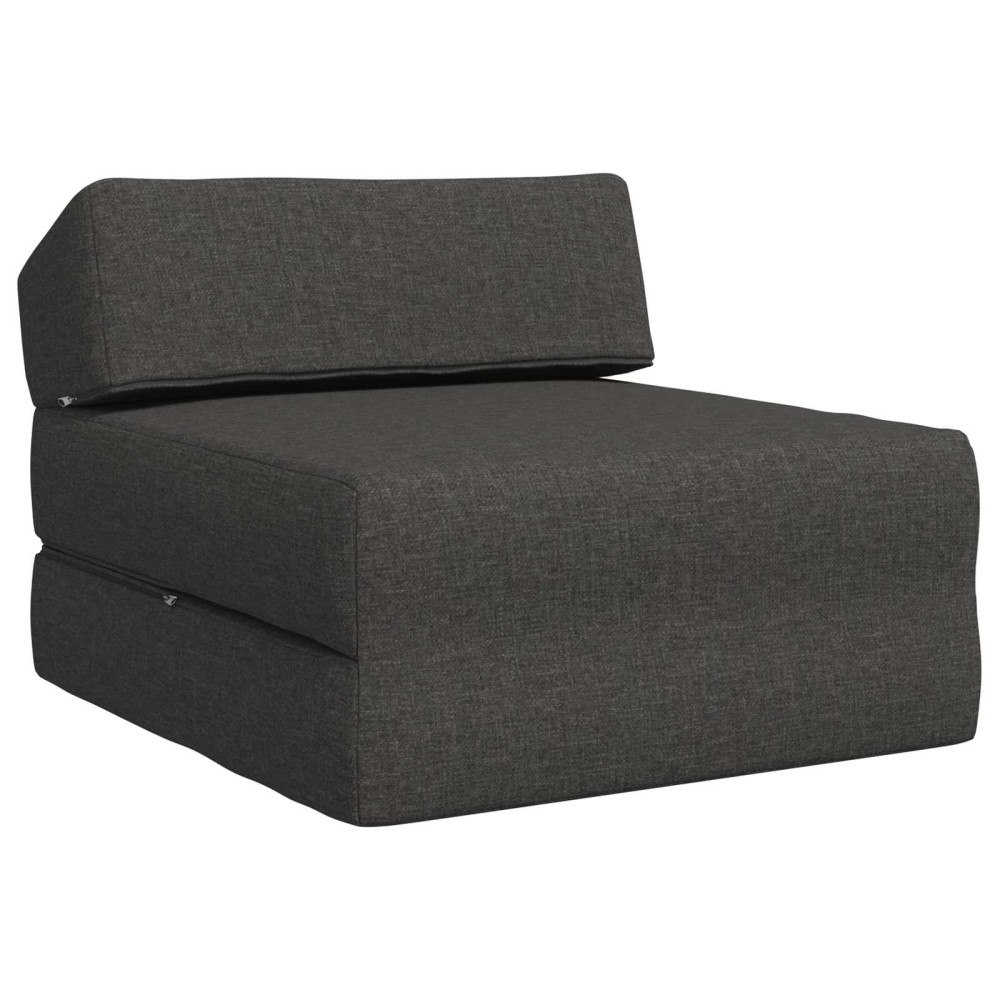 vidaXL Fällbar Soffbed Mörkgrå 60 x 70 x 41 cm Tyg
