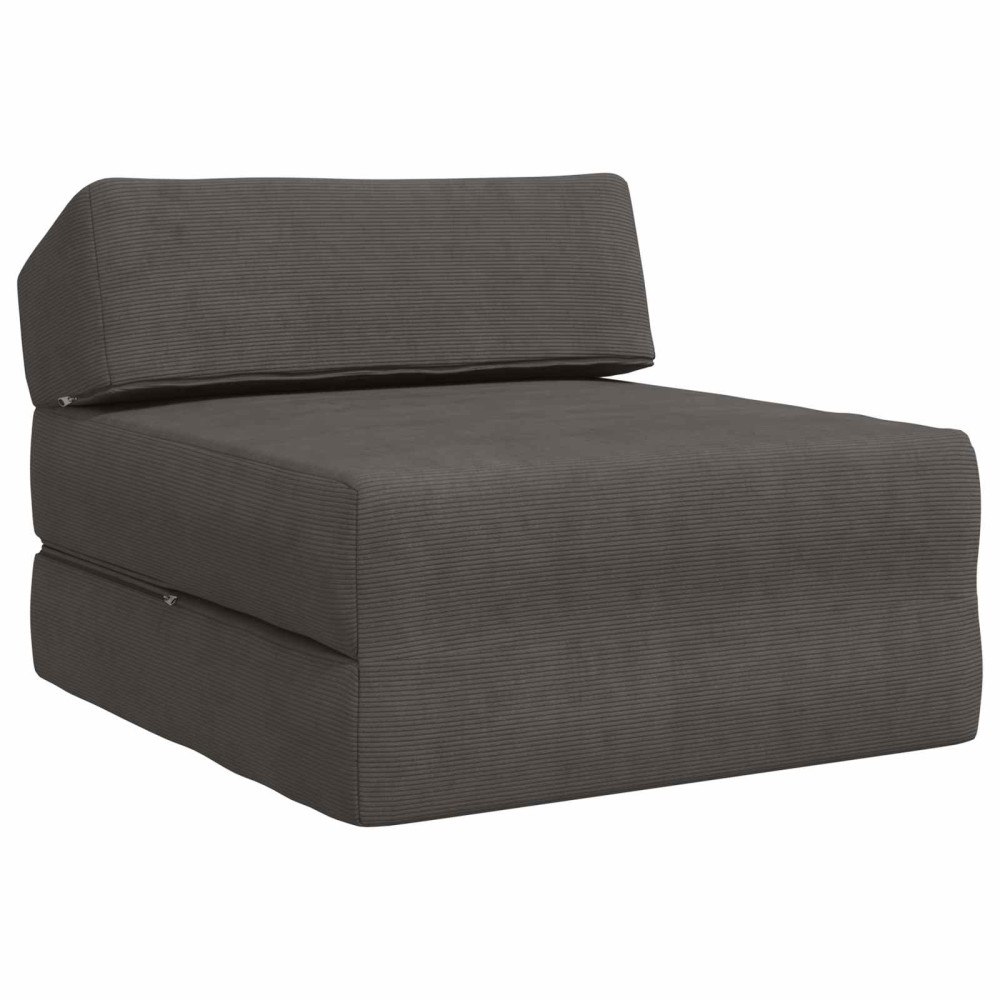 vidaXL Fällbar Soffbed Mörkgrå 60 x 70 x 41 cm Tyg