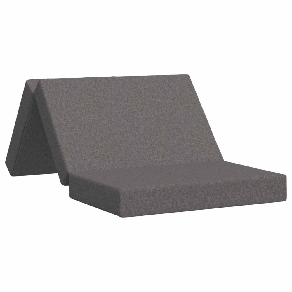 vidaXL Fällbar Soffbed 80 x 67 x 45 cm Ljusgrå