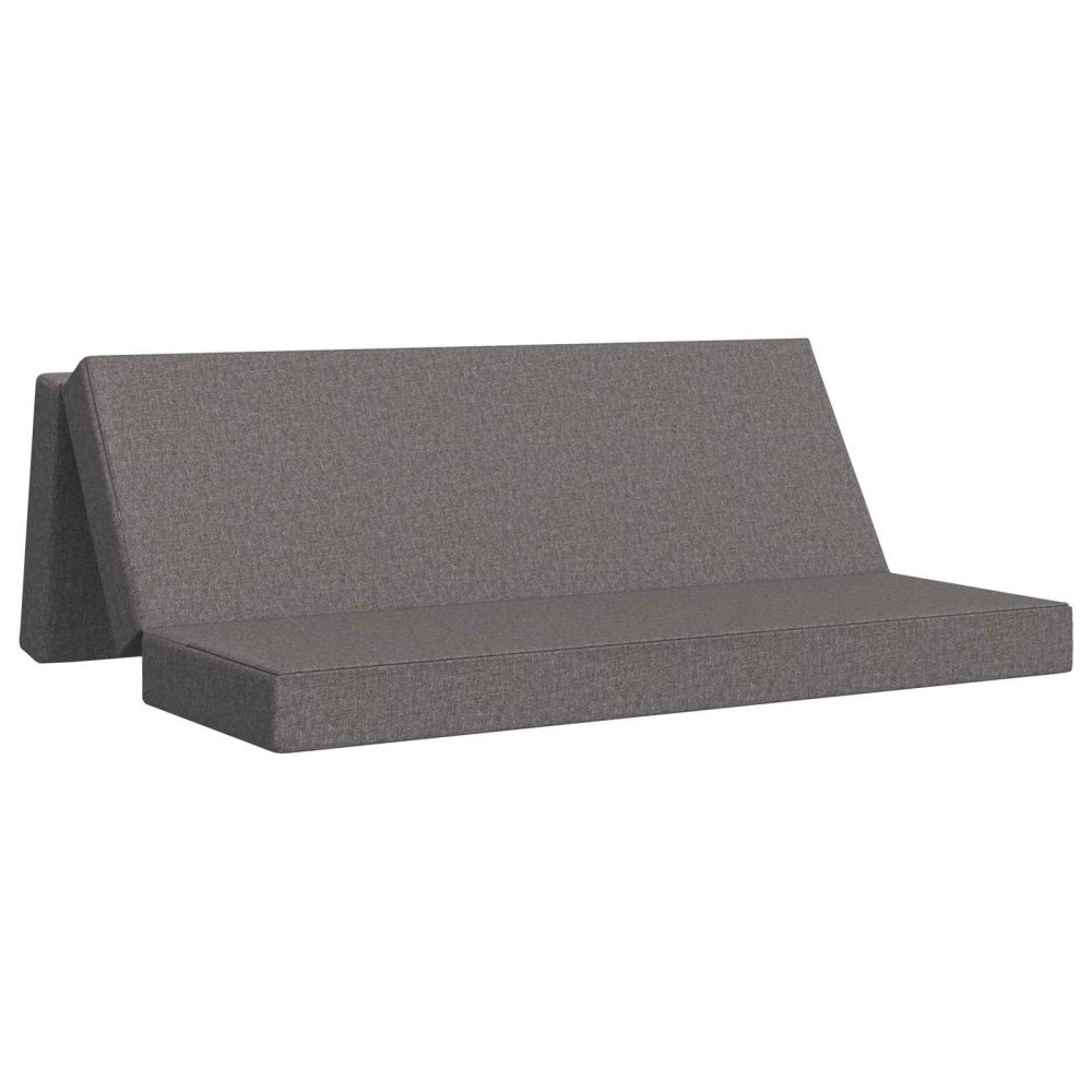 vidaXL Fällbar Soffbed 180 x 67 x 45 cm Ljusgrå