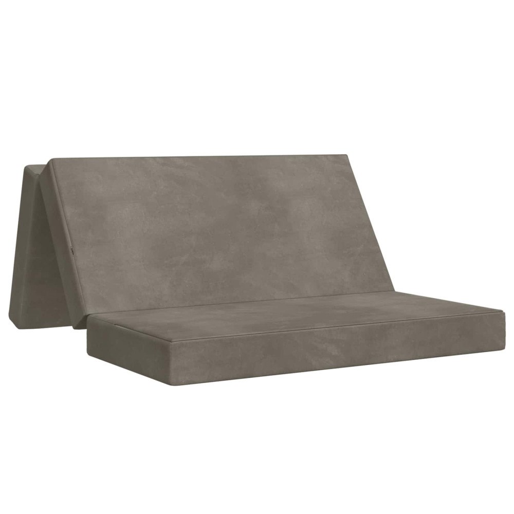 vidaXL Fällbar Soffbed 180 x 67 x 45 cm Ljusgrå