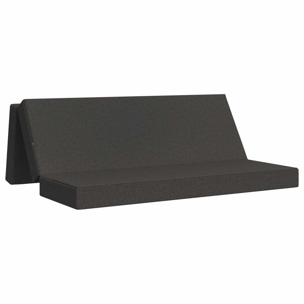 vidaXL Fällbar Soffbed 200 x 67 x 45 cm Mörkgrå