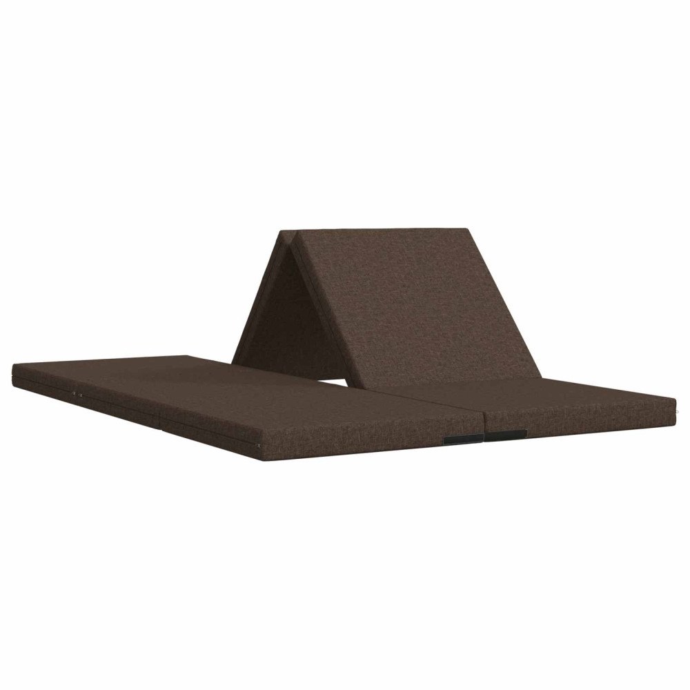 vidaXL Fällbar Soffbed 140 x 67 x 45 cm Taupe