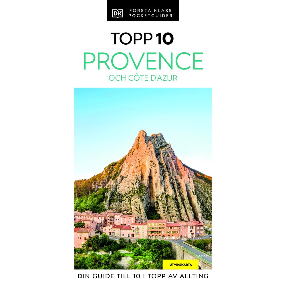 Legind A/S Provence och Côte d’Azur : topp 10 (bok, danskt band)