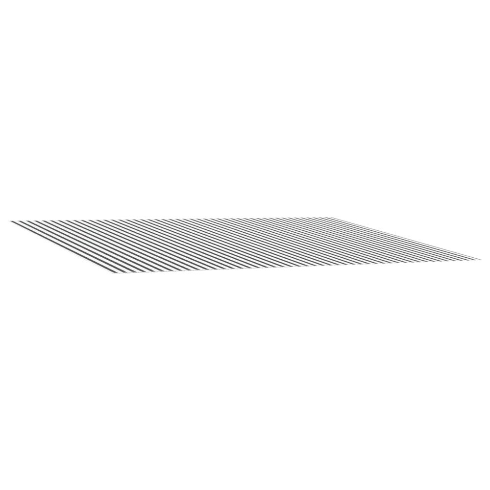 vidaXL Markisväv Antracit och vitt 450 × 350 cm Polyester