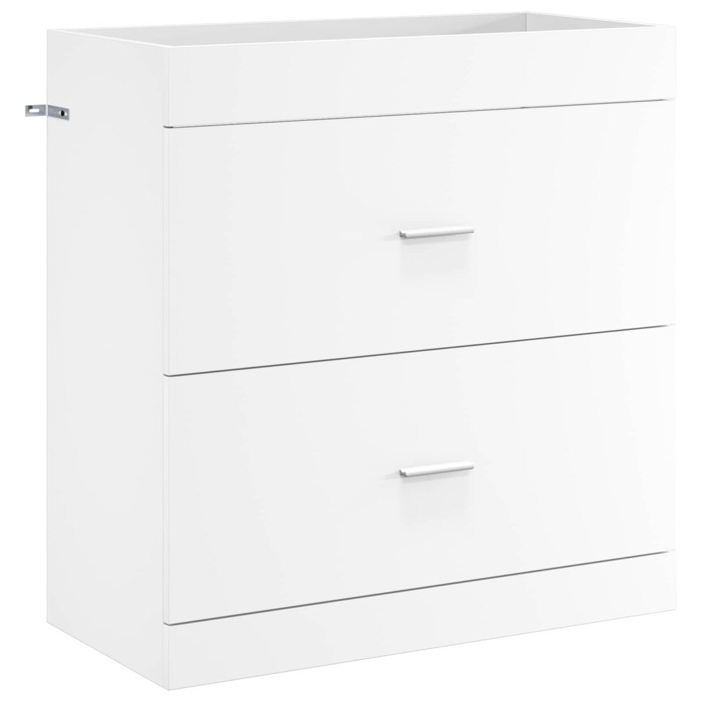 vidaXL Badrum Under Diskbänk Skåp Vit 78,5 x 37,5 x 81 cm