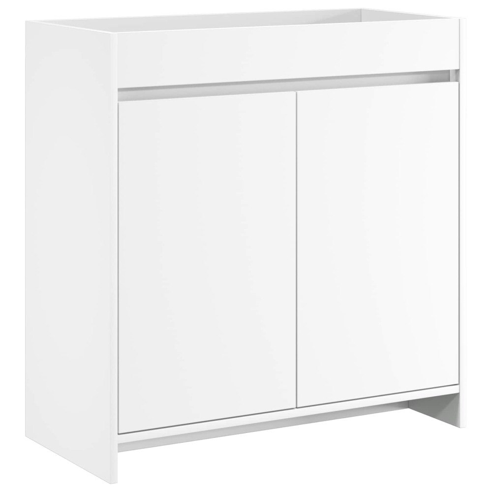 vidaXL Badrum Under Diskbänk Skåp Vit 78,5 x 37,5 x 81 cm