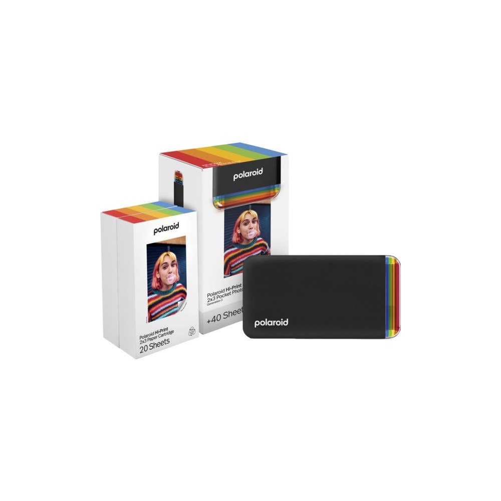 Polaroid Polaroid Hi-Print Gen 2 E-Box Black, Termal, 2.1" x 3.4" (5....