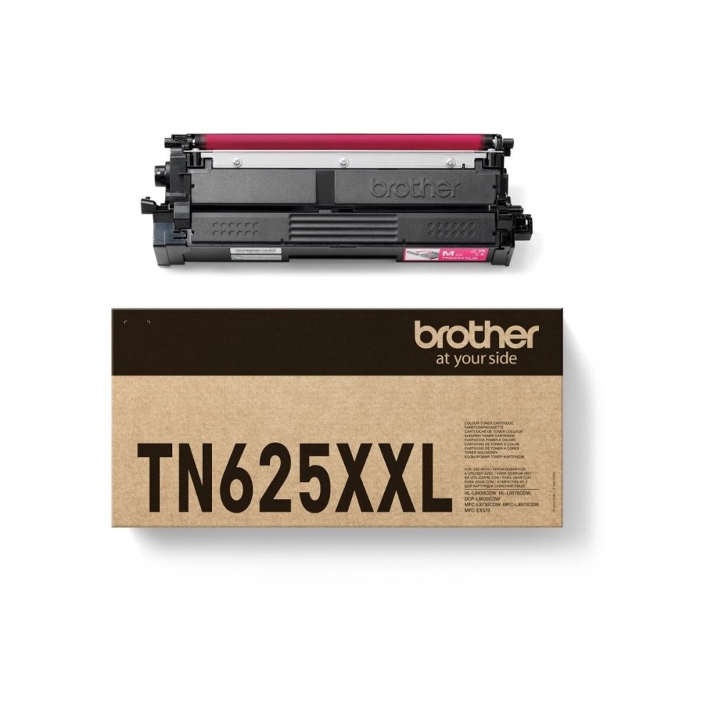 Brother Brother TN625XXLM - hög kapacitet - magenta - original - tonerkassett