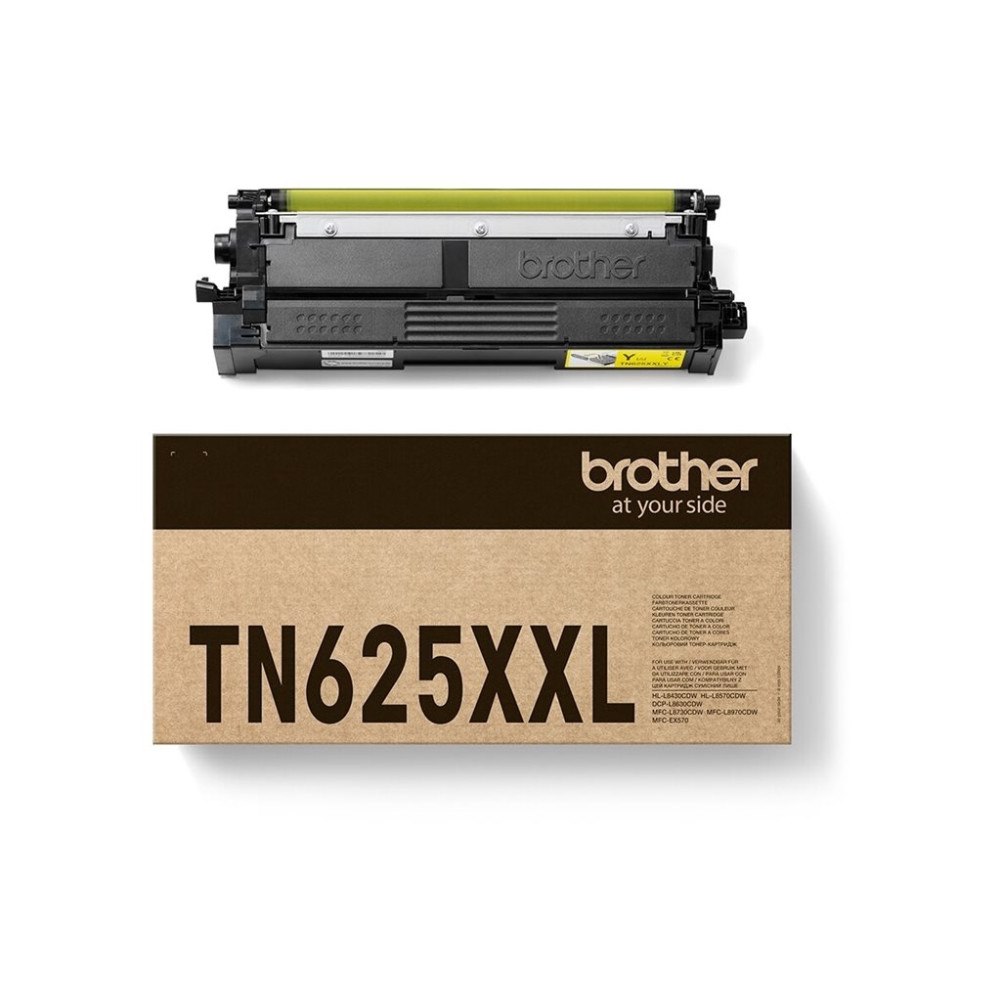 Brother Brother TN625XXLY - hög kapacitet - gul - original - tonerkassett