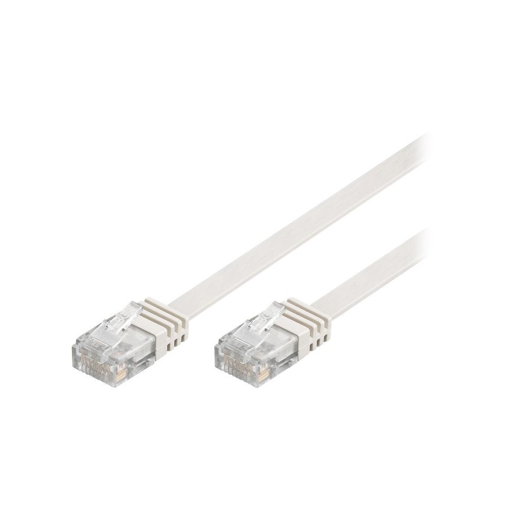 WENTRONIC GMBH goobay nätverkskabel - 7 m - vit
