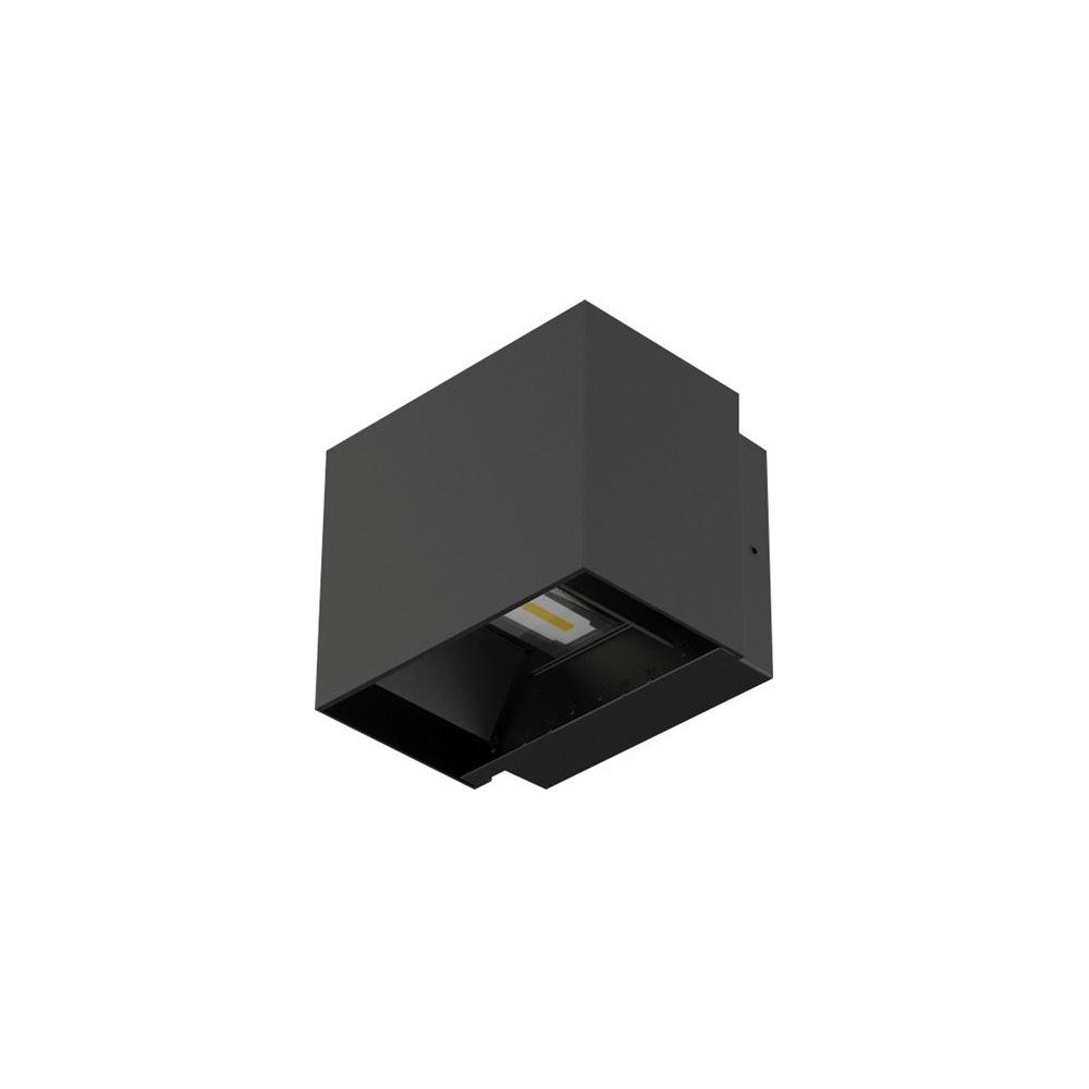 Solar Plus TANGO LED 10W CCT 2700-3000-4000K 830LM SVART med UP/DOWN ju...