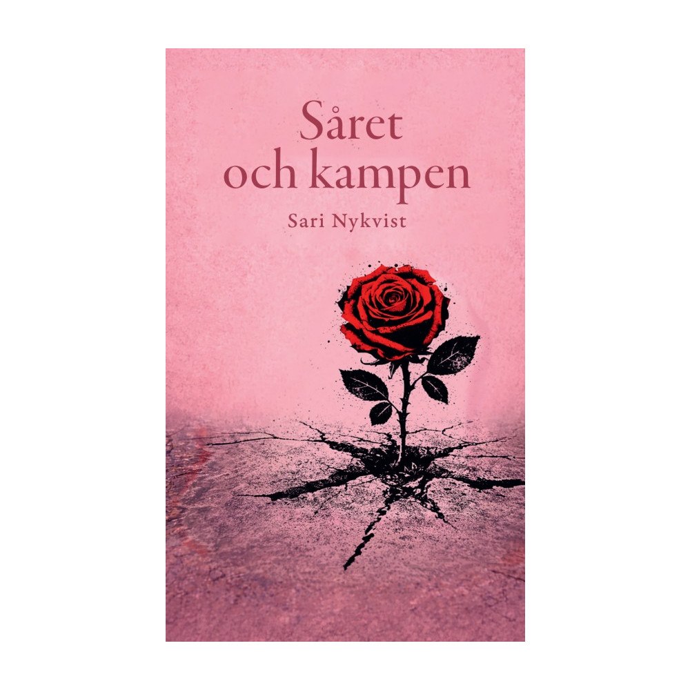 Sari Nykvist Såret och kampen (bok, danskt band)