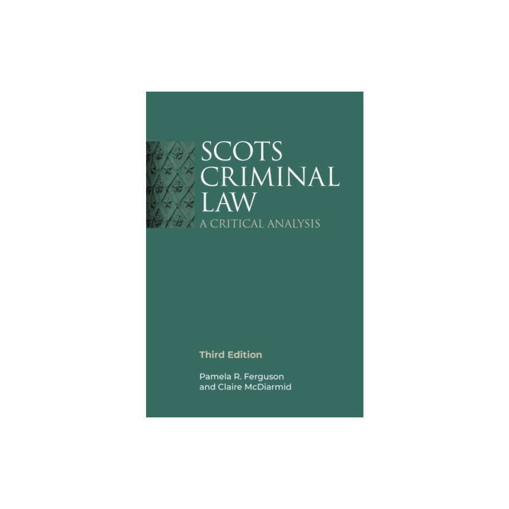 Edinburgh university press Scots Criminal Law (häftad, eng)