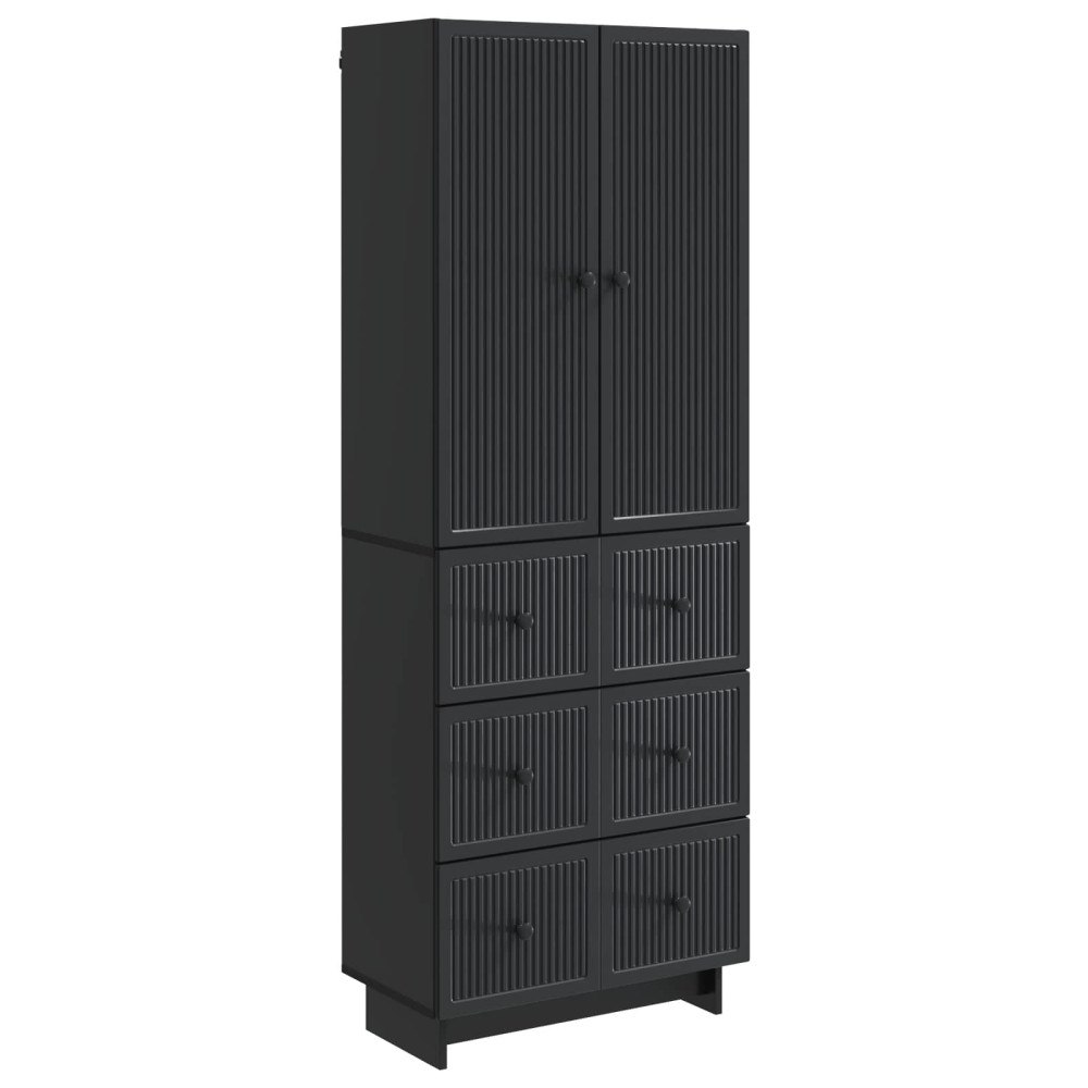 vidaXL Skåpset 2 pcs 66 x 34,5 x 90 cm Konstruerat trä