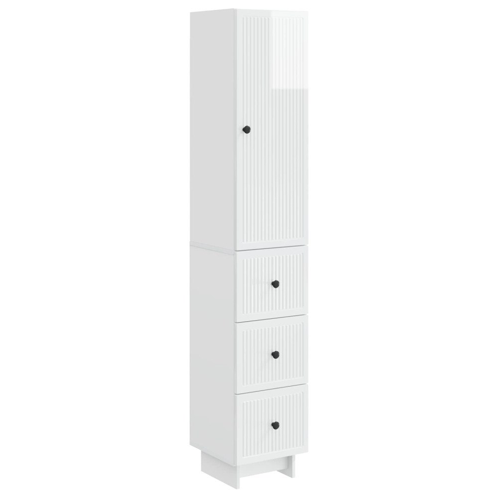 vidaXL Skåpset 2 pcs 33 x 34,5 x 90 cm Konstruerat trä