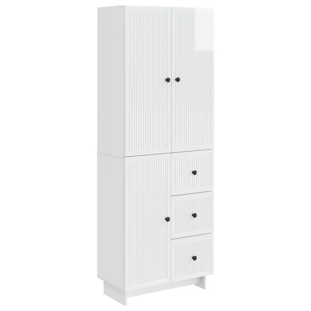 vidaXL Skåpset 2 pcs 66 x 34,5 x 90 cm Konstruerat trä