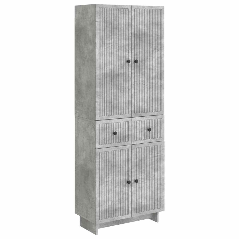 vidaXL Skåpset 2 pcs 66 x 34,5 x 90 cm Konstruerat trä