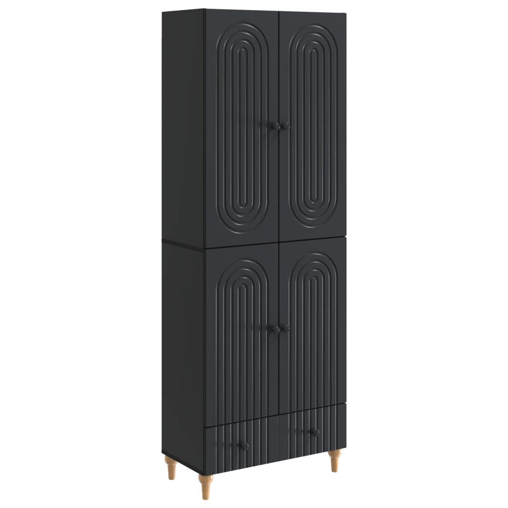 vidaXL Skåpset 2 pcs 66 x 34,5 x 95 cm Konstruerat trä
