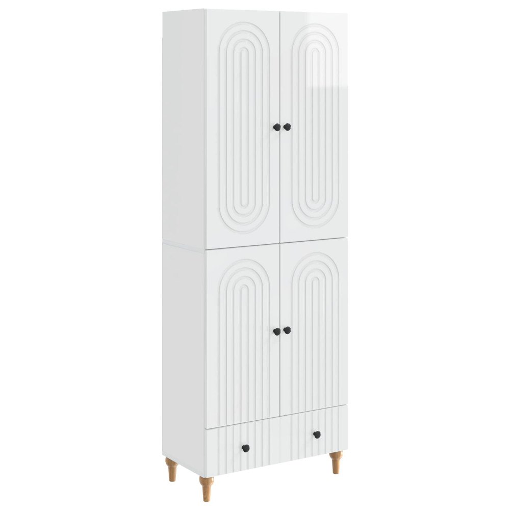 vidaXL Skåpset 2 pcs 66 x 34,5 x 95 cm Konstruerat trä