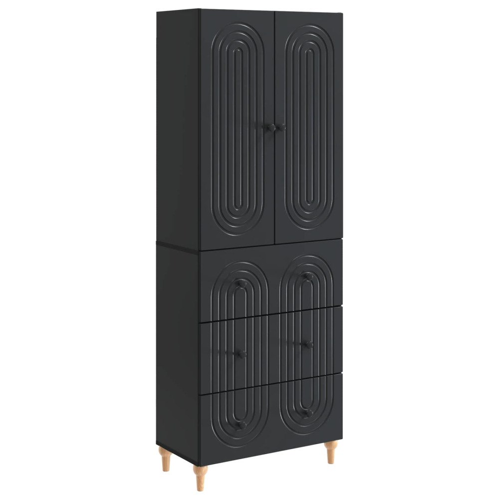 vidaXL Skåpset 2 pcs 66 x 34,5 x 90 cm Konstruerat trä