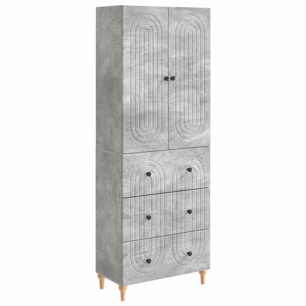 vidaXL Skåpset 2 pcs 66 x 34,5 x 90 cm Konstruerat trä