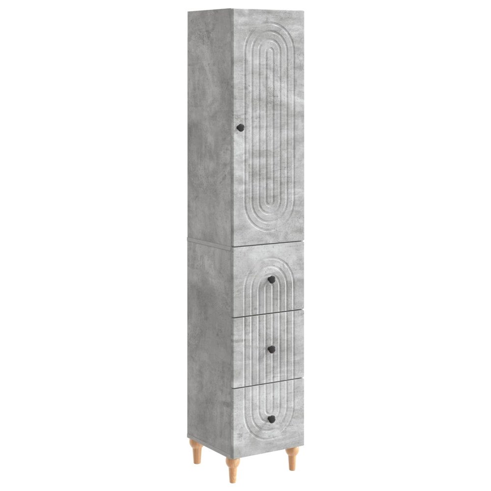 vidaXL Skåpset 2 pcs 33 x 34,5 x 90 cm Konstruerat trä