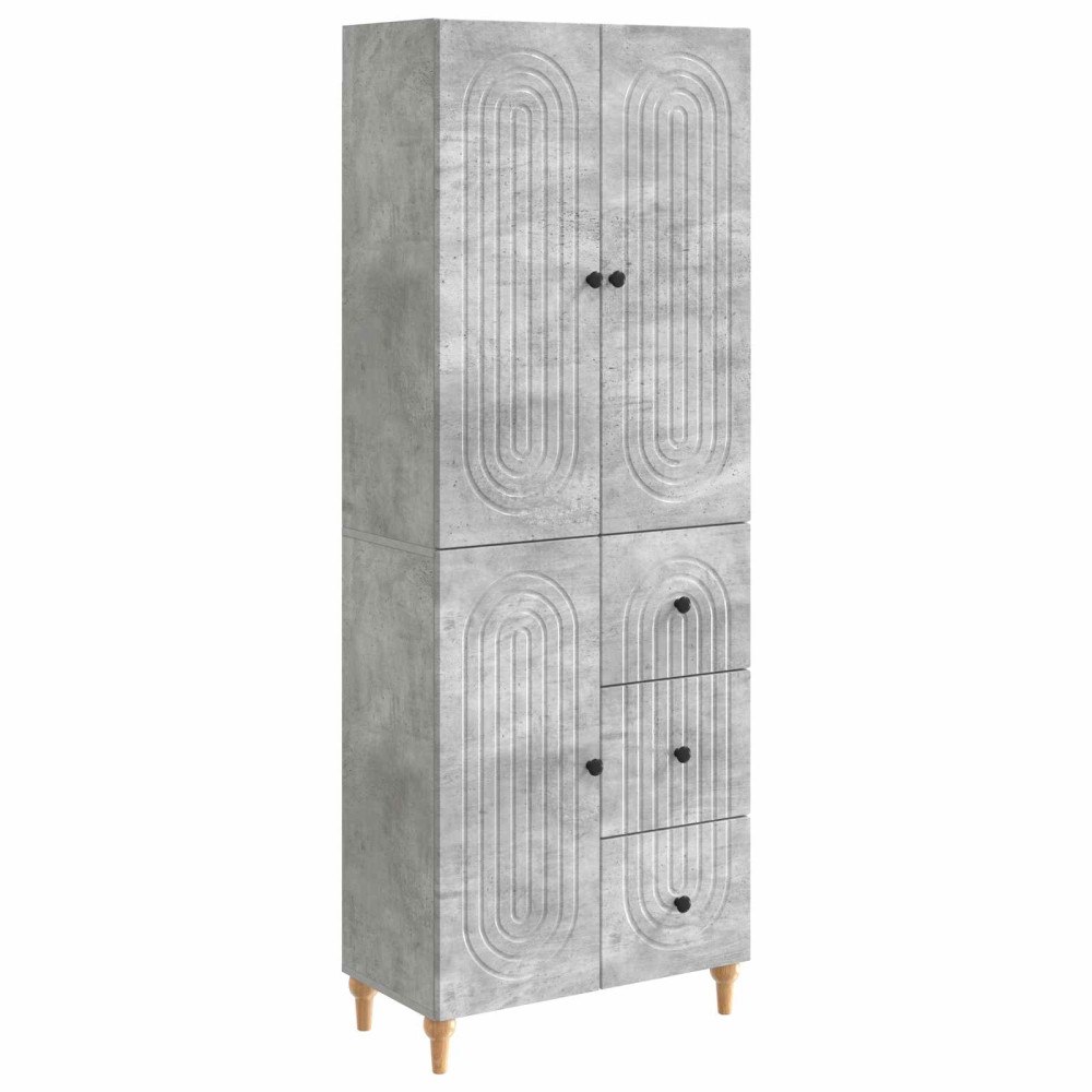 vidaXL Skåpset 2 pcs 66 x 34,5 x 90 cm Konstruerat trä