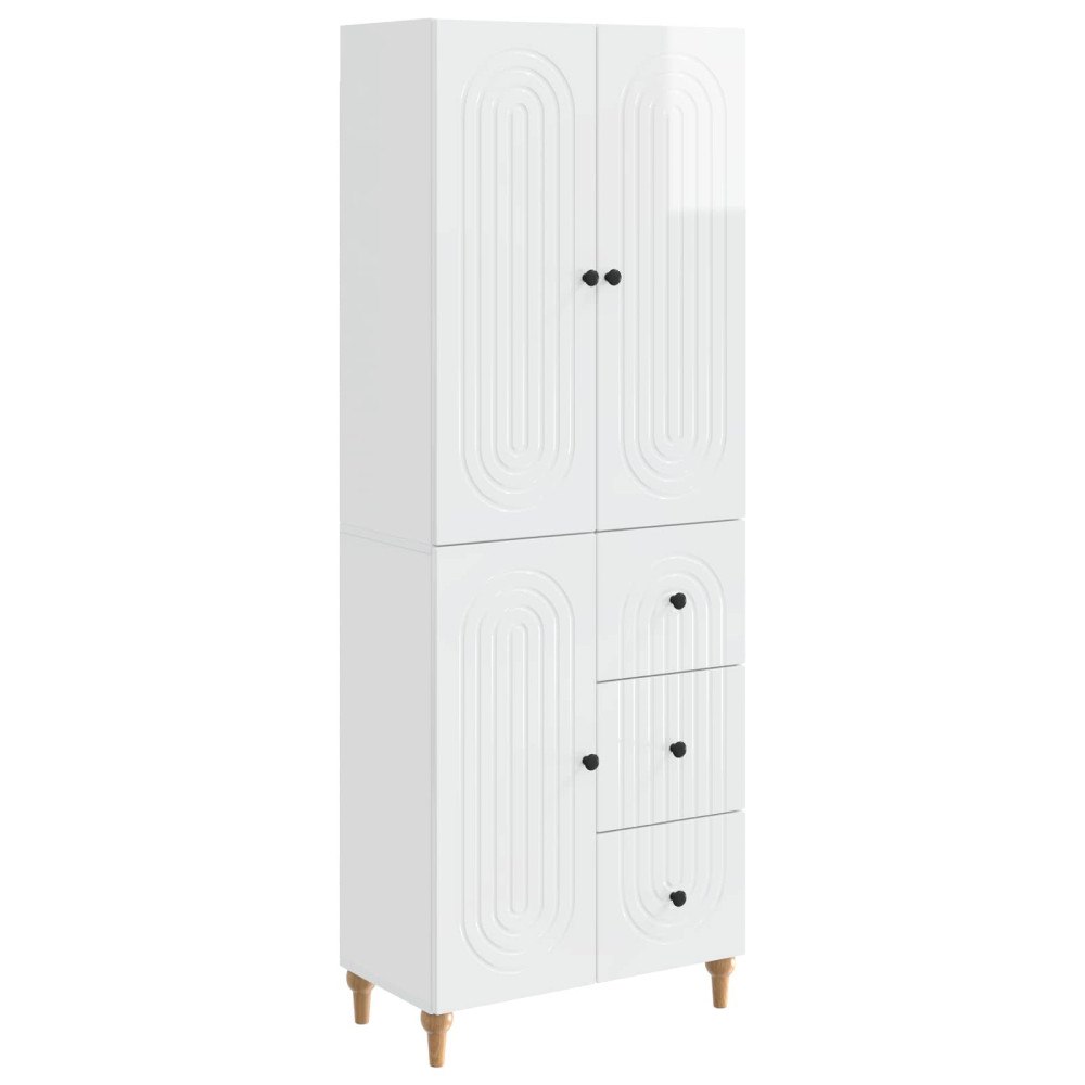 vidaXL Skåpset 2 pcs 66 x 34,5 x 90 cm Konstruerat trä