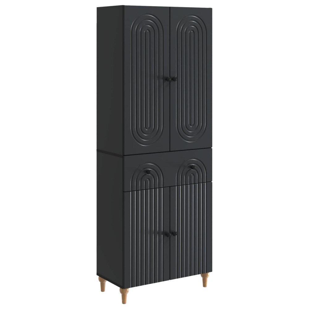 vidaXL Skåpset 2 pcs 66 x 34,5 x 90 cm Konstruerat trä