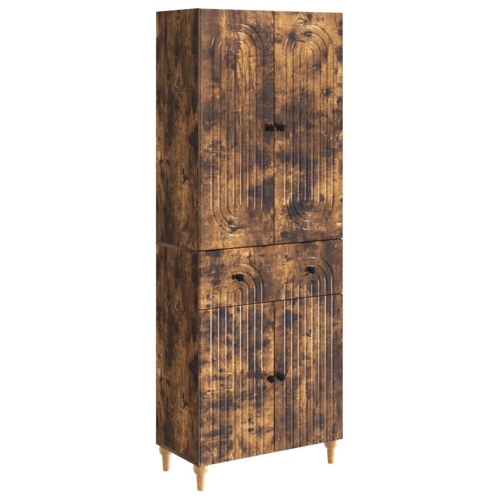 vidaXL Skåpset 2 pcs 66 x 34,5 x 90 cm Konstruerat trä
