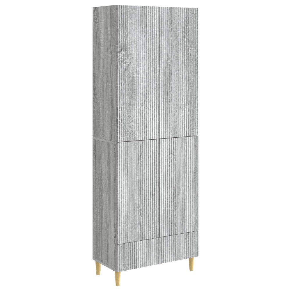 vidaXL Skåpset 2 pcs 66 x 34,5 x 95 cm Konstruerat trä