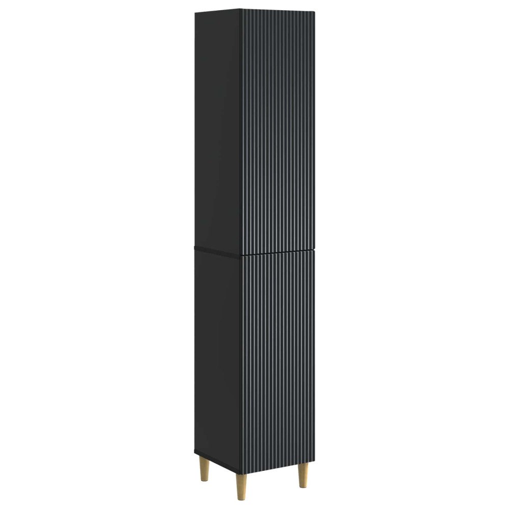 vidaXL Skåpset 2 pcs 33 x 34,5 x 90 cm Konstruerat trä