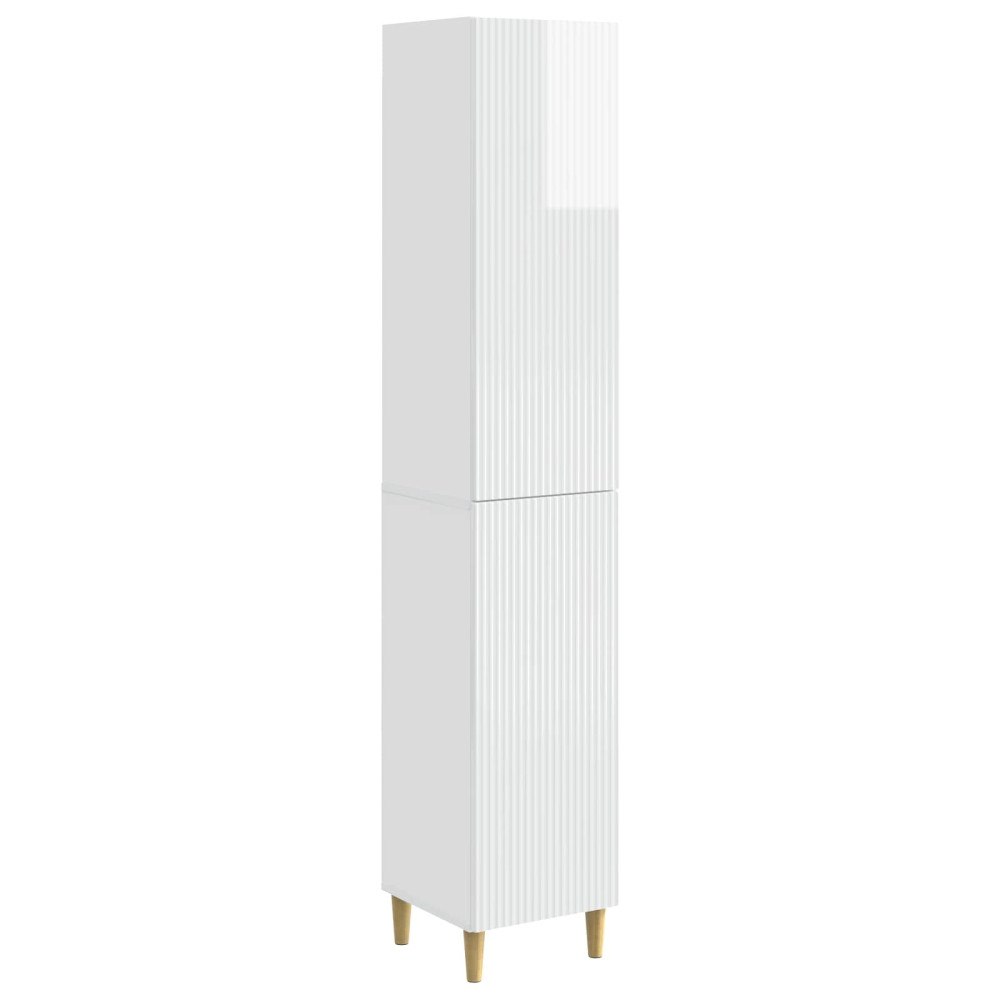 vidaXL Skåpset 2 pcs 33 x 34,5 x 90 cm Konstruerat trä